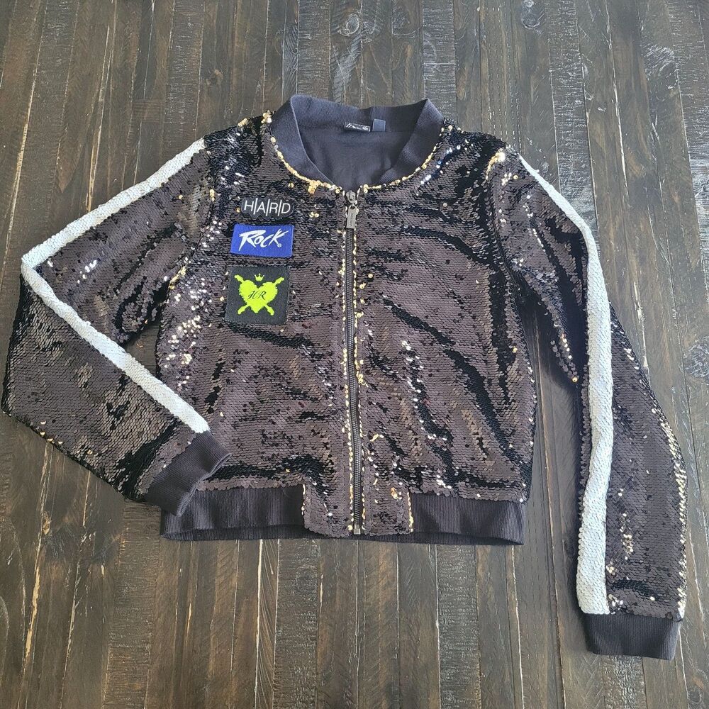Hard Rock Cafe Sequin Jacket XS